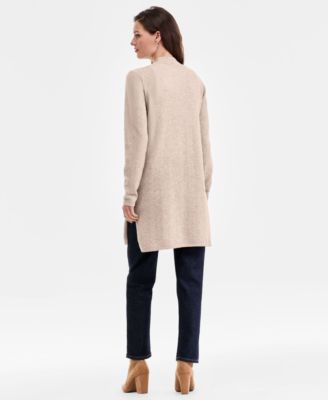 Women's 100% Cashmere Split-Hem Long Cardigan, PXS-XXL, Macy's Exclusive