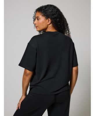 Women's Soft Touch Wide Leg Lounge Set