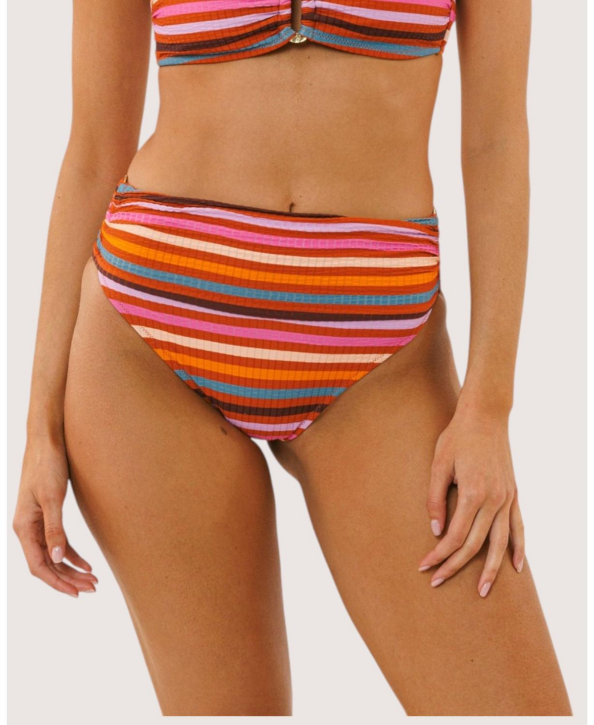 Bikini bottom Renee - Colorful stripes