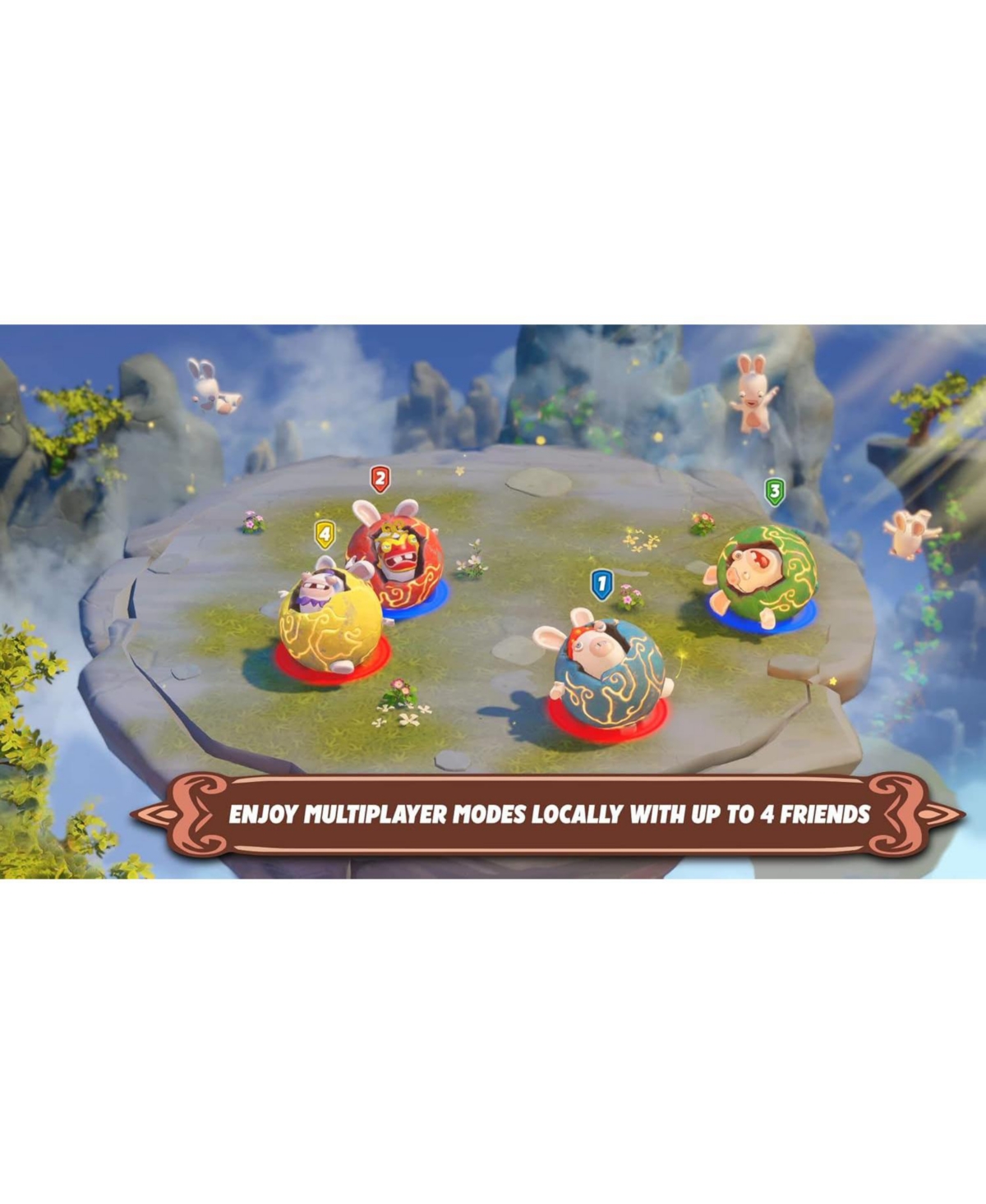 Nintendo Switch Oled Mario Red Edition with Rabbids: Party of Legends