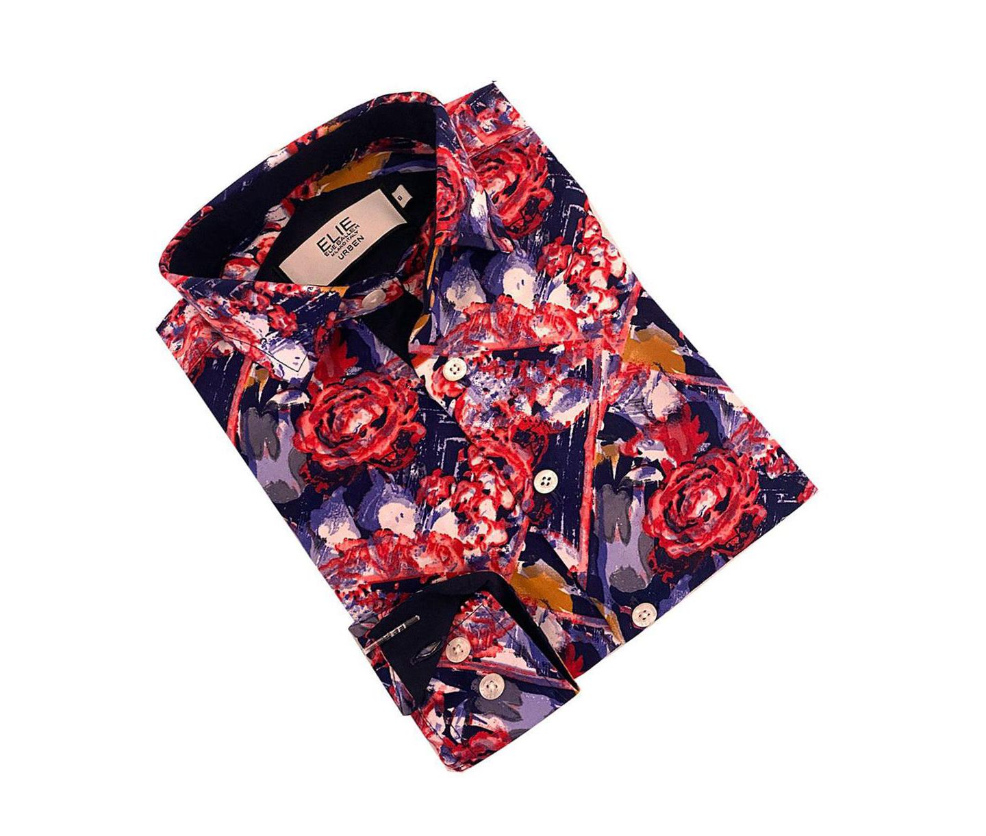 Рубашка Elie Balleh Red Paint Splash Shirt: Unleash Creativity для мальчиков, цвет: Красный — фото 2
