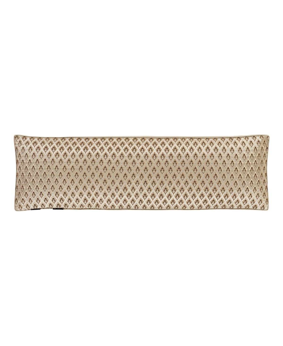 J Queen New York Gold Coast Bolster Decorative Pillow, 15" X 52"