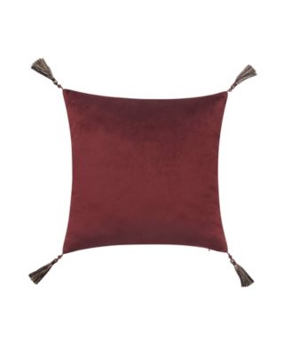 Calistoga Embellished Decorative Pillow, 18" x 18"