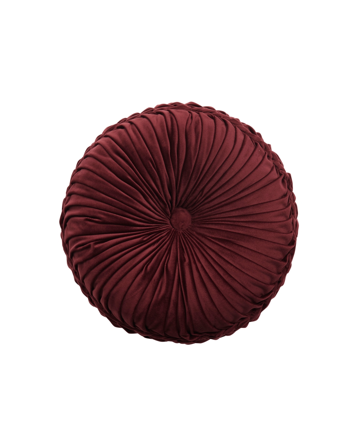 J Queen New York Calistoga Tufted Decorative Pillow, 15" Round