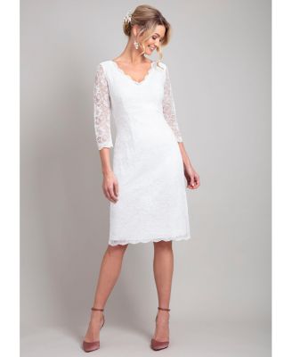 Women's Anya V-Neck Lace Wedding Dress