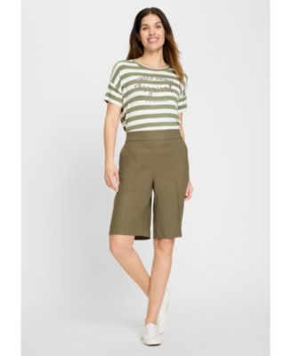 Women's Mona Fit Viscose Linen Short