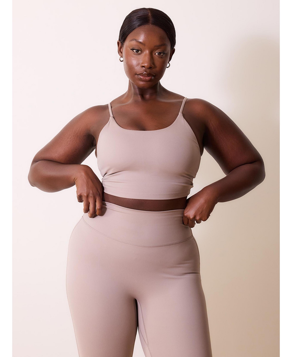 Women's 24/7 Revitalise Fitted Sports Bra - Clay