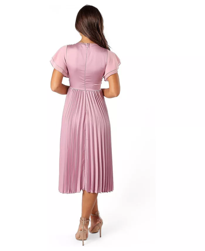 Women's Nova Flutter Sleeve Dress - thumbnail 3