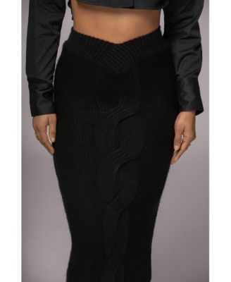 Women's Merine Knit Midi Skirt