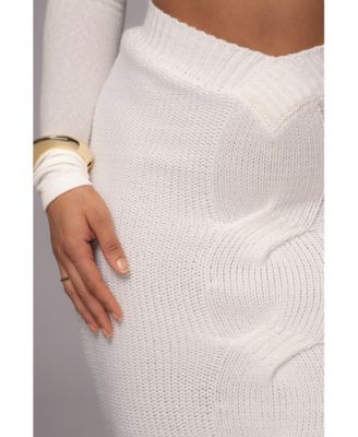 Women's Merine Knit Midi Skirt