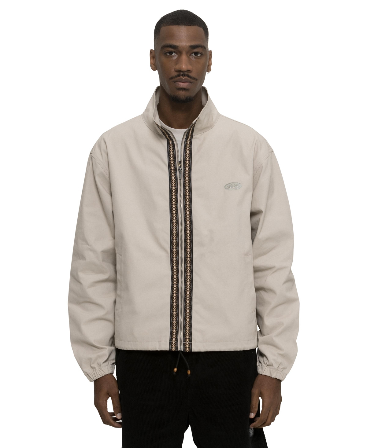 Men's Granite Zip Up Jacket - Cement
