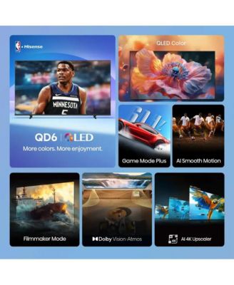 75" Class QD65 Series QLED 4K UHD Smart Fire TV - 75QD65NF