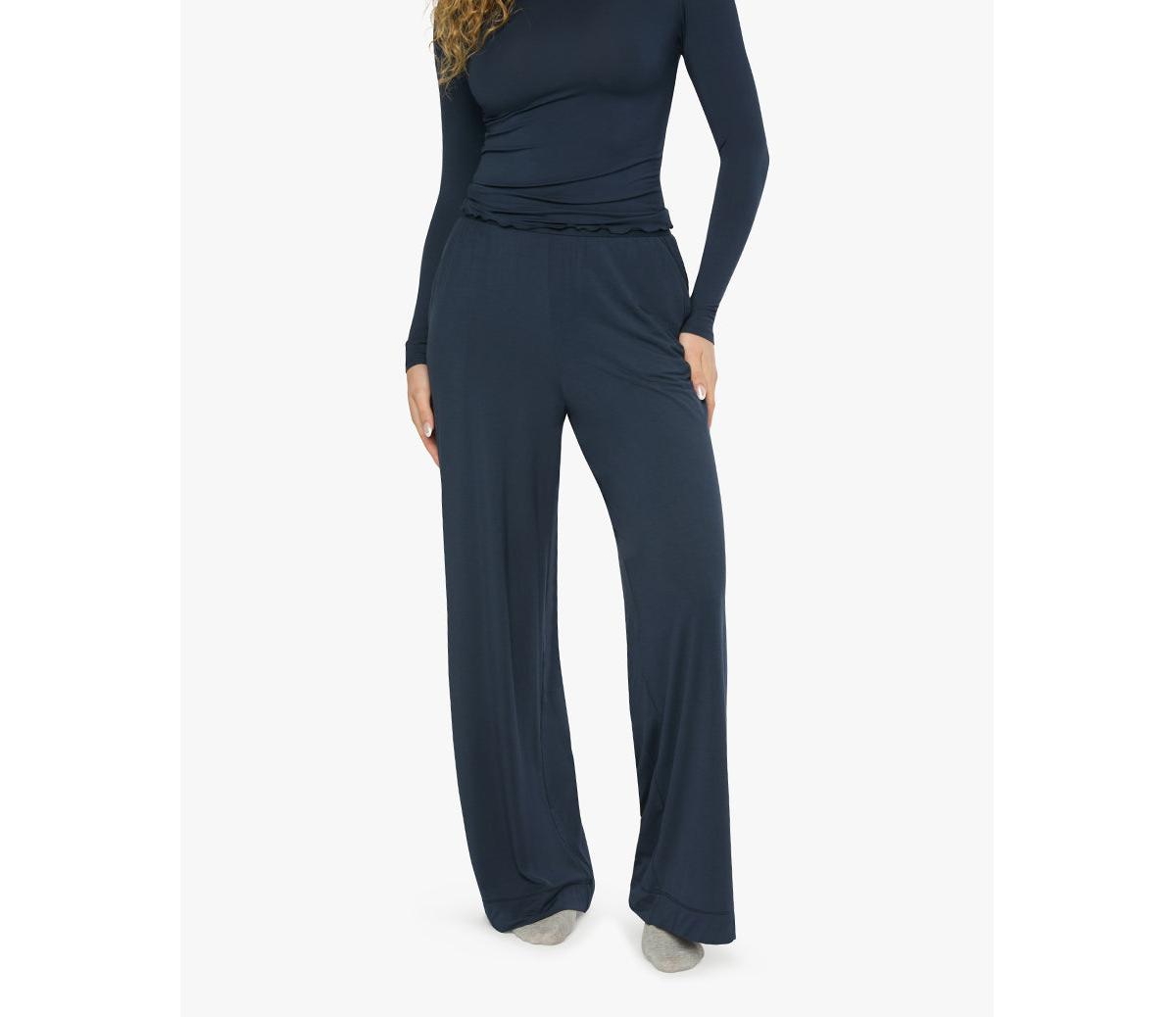 Women's Wide Leg Pant - Peony