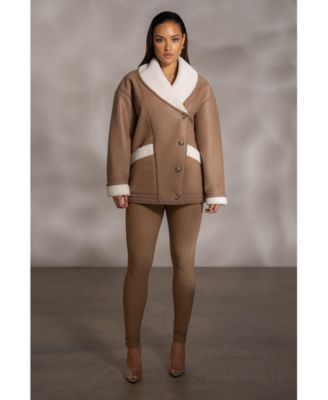 Women's Presley Faux Leather Coat