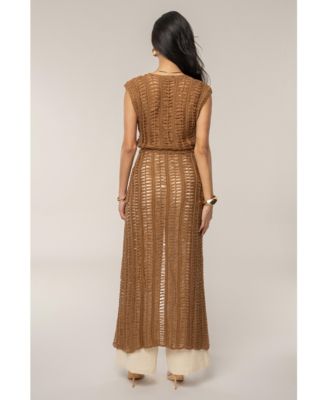 Women's Marcelle Crochet Maxi Dress