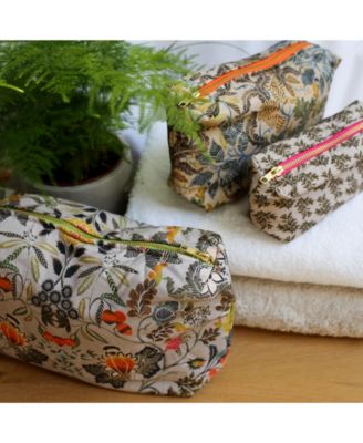 Brocart Decoratif Sepia Medium Toiletry Bag