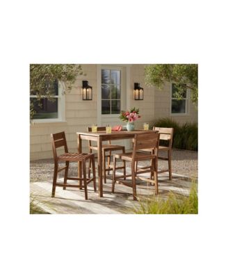 Tyne Modern Outdoor Wall Light Fixtures Set of 2 Bronze Metal 20 1/2" Seedy Glass for Post Exterior Barn Deck House