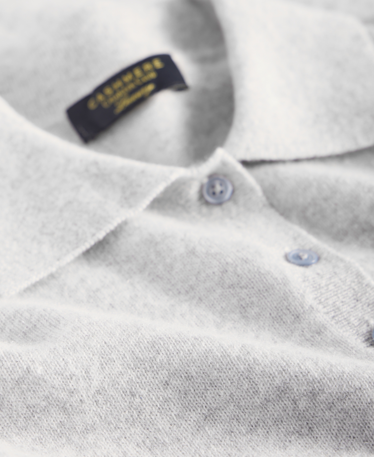 Charter Club Women's 100% Cashmere Short-sleeve Polo Sweater, Macy's Exclusive In Gray