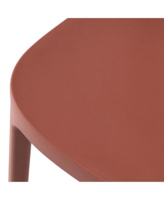 3-Piece Outdoor Round Metal Patio Dining Table Set With Stackable Patio Chairs