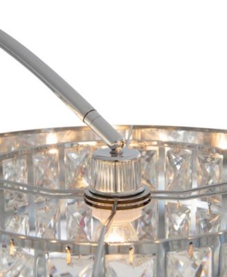 90" Metal Marilyn 3 Light Arc Floor Lamp