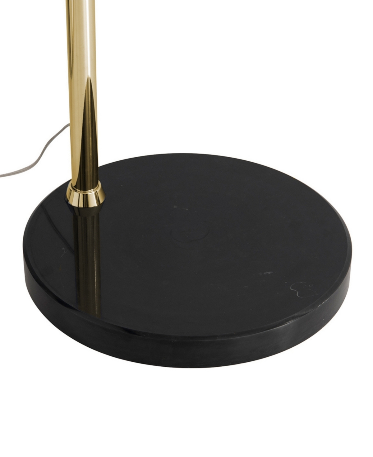 Nova Of California 90" Metal Marilyn 3 Light Arc Floor Lamp In Gold