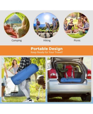 Self Inflating Folding Camping Sleeping Mattress with Carrying Bag