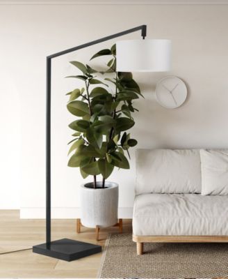 75" Metal Stretch Chairside Arc Floor Lamp
