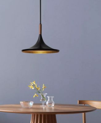 10" Metal Lodi Large Pendant Lamp