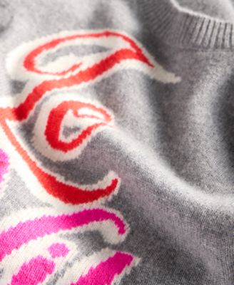 Women's 100% Cashmere Le Vibe Chunky Crewneck Sweater, Macy's Exclusive