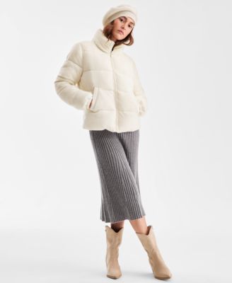 Charter Club - Women's Cashmere Puffer Jacket