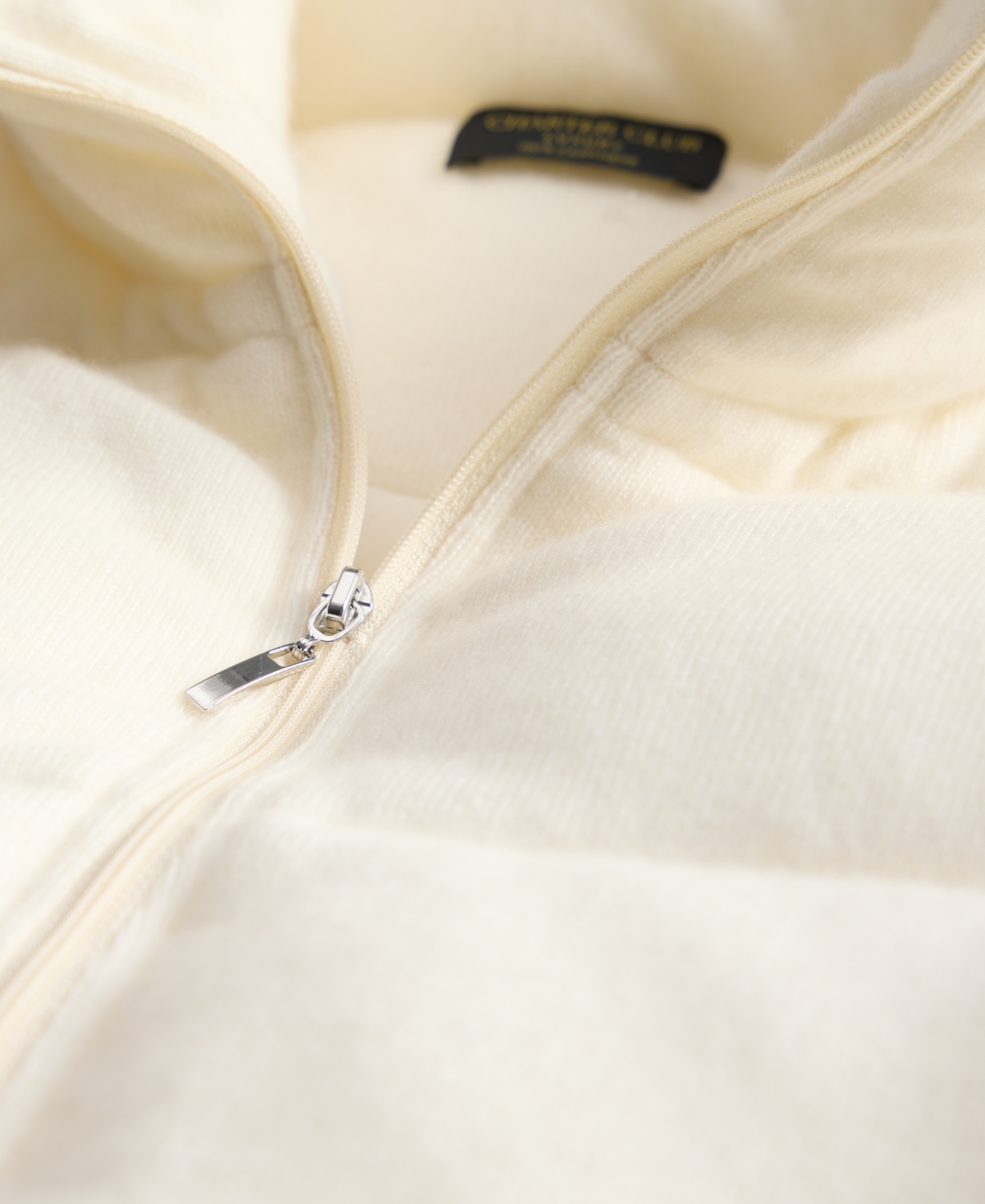 Charter Club Women's Cashmere Puffer Jacket, Macy's Exclusive In White