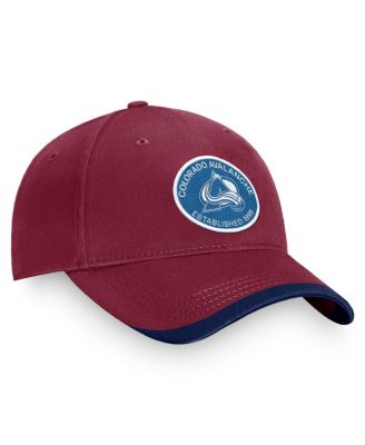 Men's Burgundy Colorado Avalanche Fundamental Adjustable Hat