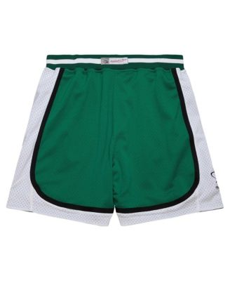 Mitchell Ness Men's AND1 Black/Green AND1 OG Game Mesh Reversible Shorts