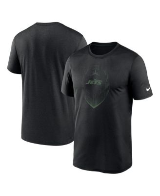 Nike - Men's Black New York Jets Primetime Legend Icon Performance T-Shirt