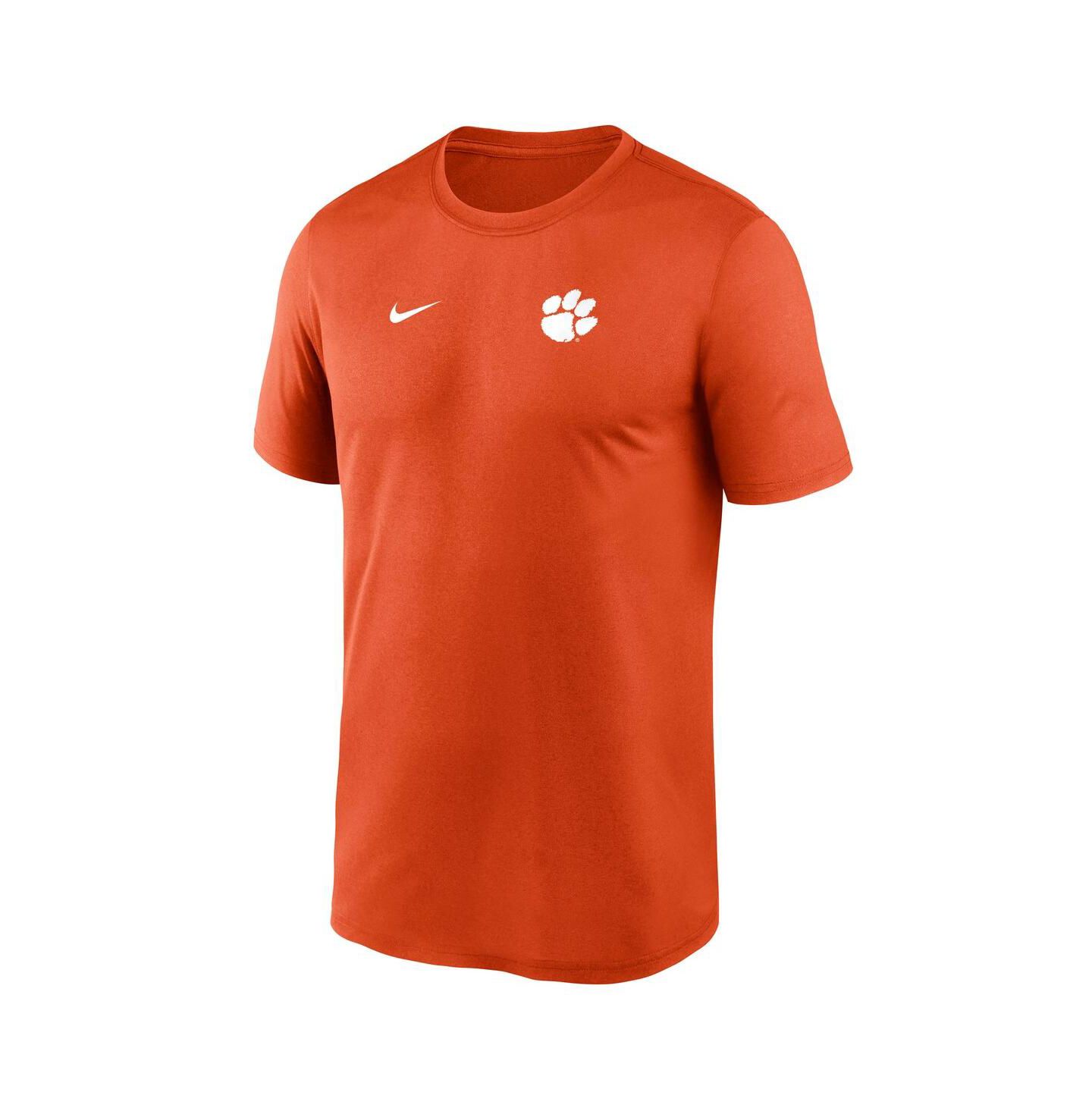 Мужская футболка Nike Orange Clemson Tigers 2025 Sideline Small Logo Legend Performance — фото 2