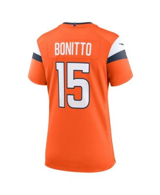 Women's Nik Bonitto Orange Denver Broncos Team Game Jersey