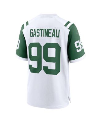 Men's Mark Gastineau White New York Jets Classic Alternate Retired Player Game Jersey