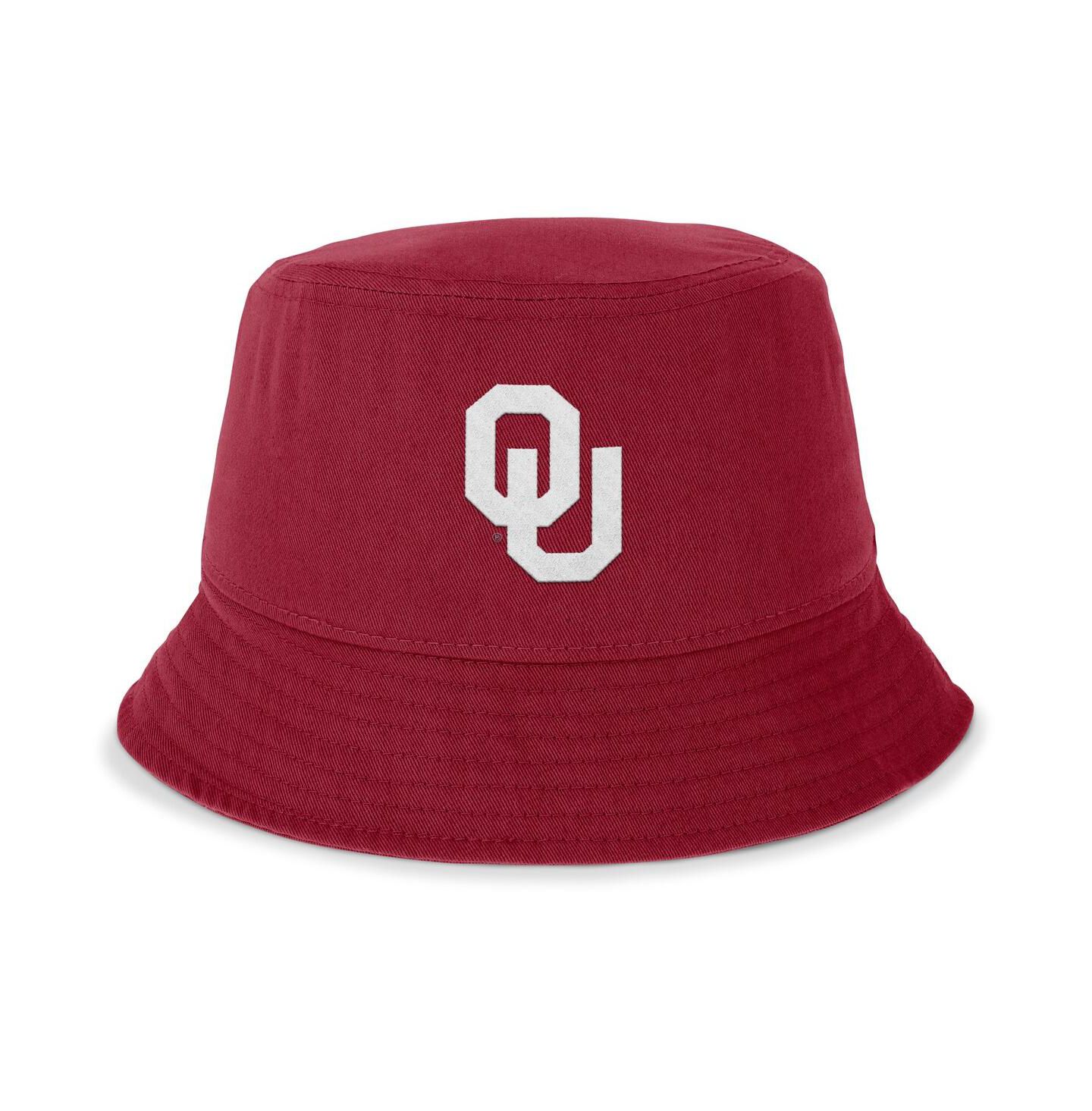 Мужская панама Jordan Crimson Oklahoma Sooners Local Apex Bucket Hat — фото 2