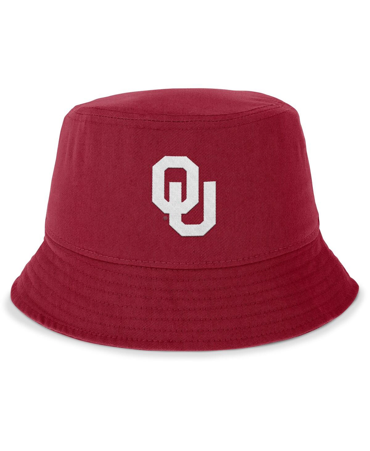 JORDAN MEN'S CRIMSON OKLAHOMA SOONERS LOCAL APEX BUCKET HAT 