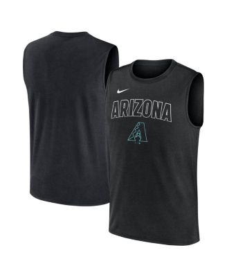Nike - Men's Black Arizona Diamondbacks Knockout Performance Muscle Tank Top