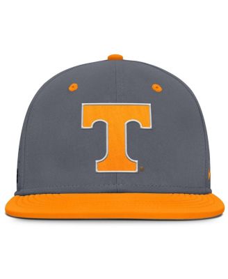 Men's Gray Tennessee Volunteers On-Field Dugout True Performance Fitted Hat