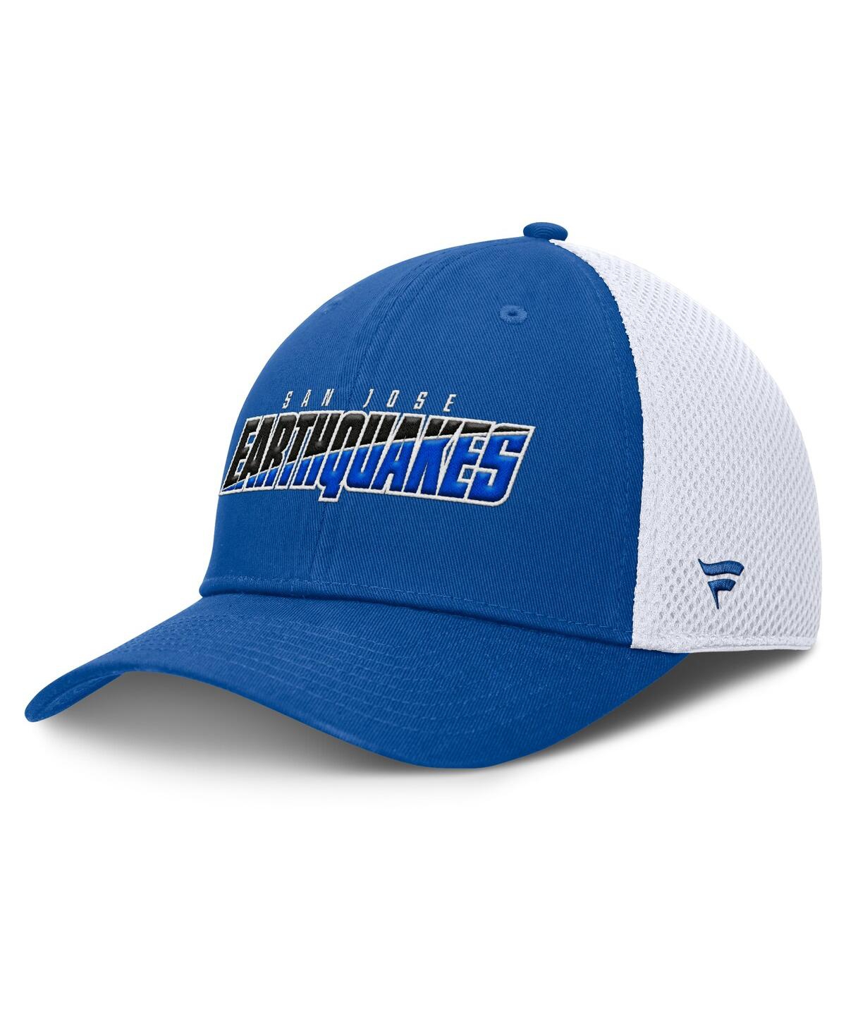 FANATICS MEN'S BLUE SAN JOSE EARTHQUAKES ROCKET FLEX HAT 