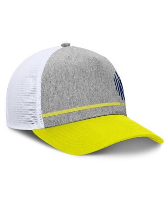 Men's Heather Gray Nashville SC Low Block Trucker Adjustable Hat