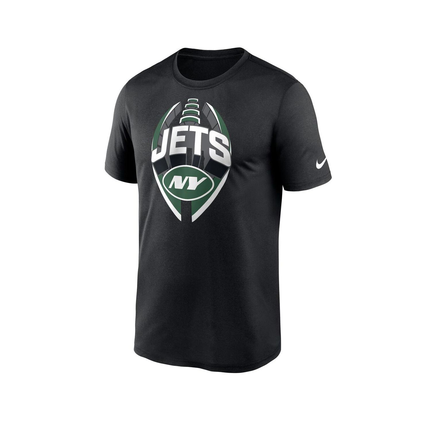Men's Black New York Jets Legend Icon Performance T-Shirt