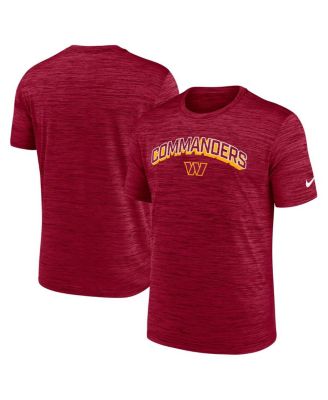 Nike - Men's Burgundy Washington Commanders Velocity Performance T-Shirt