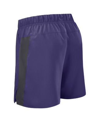 Men's Purple Baltimore Ravens Woven Victory Performance Shorts