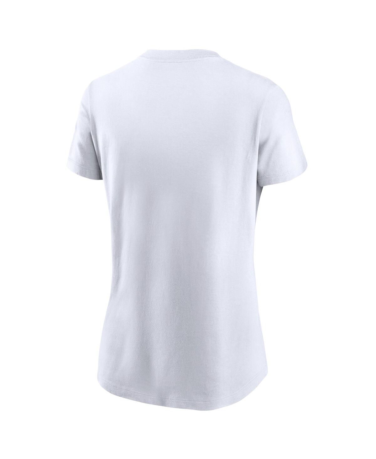 Nike Women's White Michigan State Spartans Fan T-shirt In White