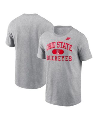 Nike - Men's Heather Gray Ohio State Buckeyes Legacy Alma Mater T-Shirt