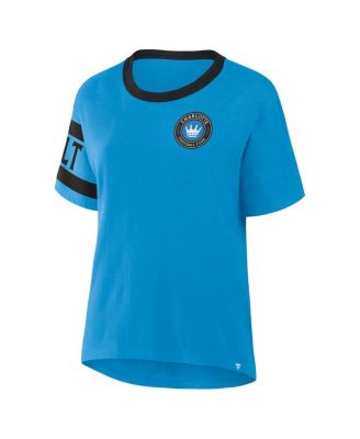 Women's Blue Charlotte FC Defender Pairing Legacy T-Shirt
