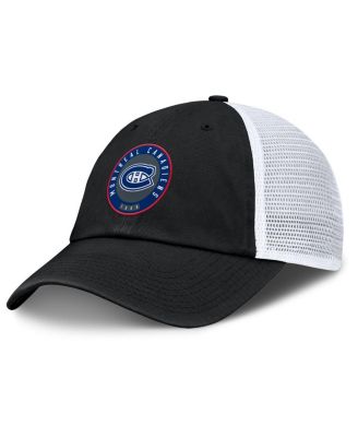 Fanatics - Men's Black Montreal Canadiens Averie Trucker Adjustable Hat